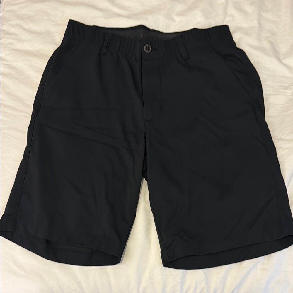 Under Armour Men's Black Golf Shorts